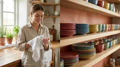 Je třeba nádobí po umytí utřít? Co se stane, když ho necháte mokré